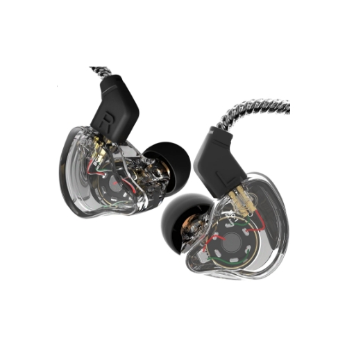 Professional in-ear monitors with noise cancelling for live monitoring