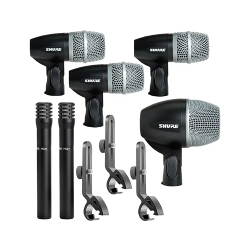 Shure PGDMK-6 professional drum mic kit